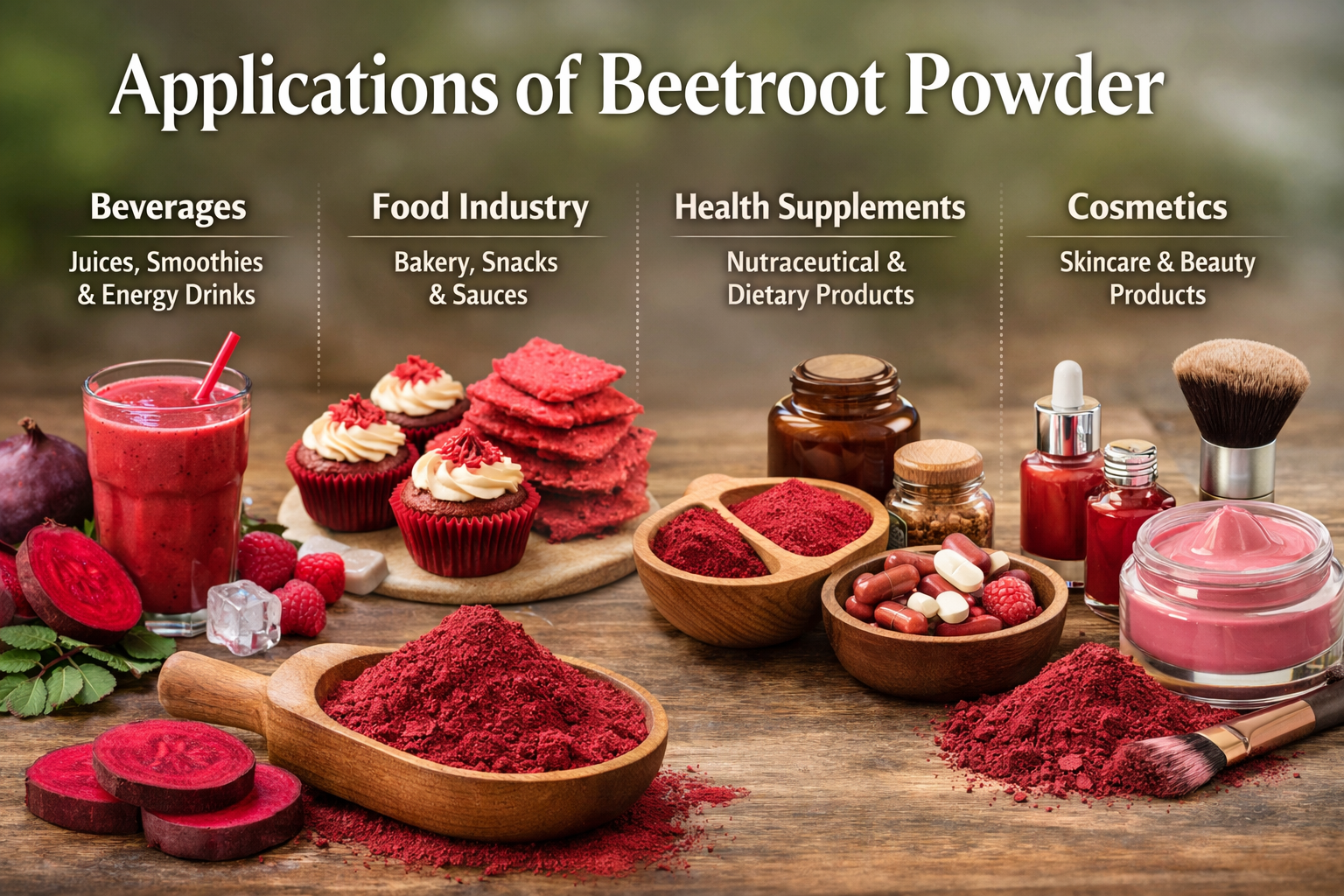 Beetroot Powder Applications