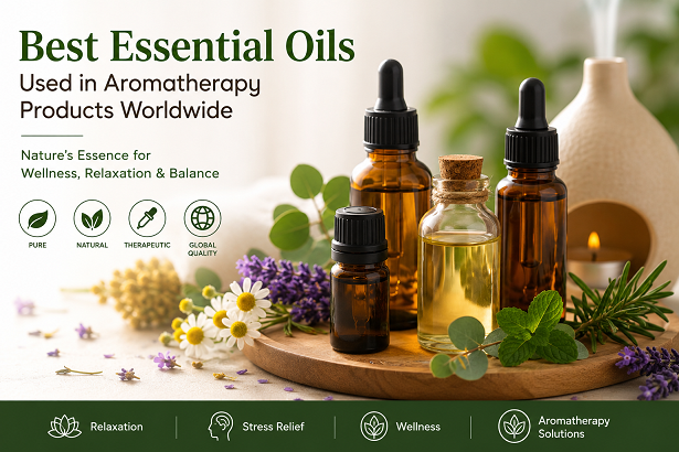 Best essential oils used in aromatherapy products worldwide