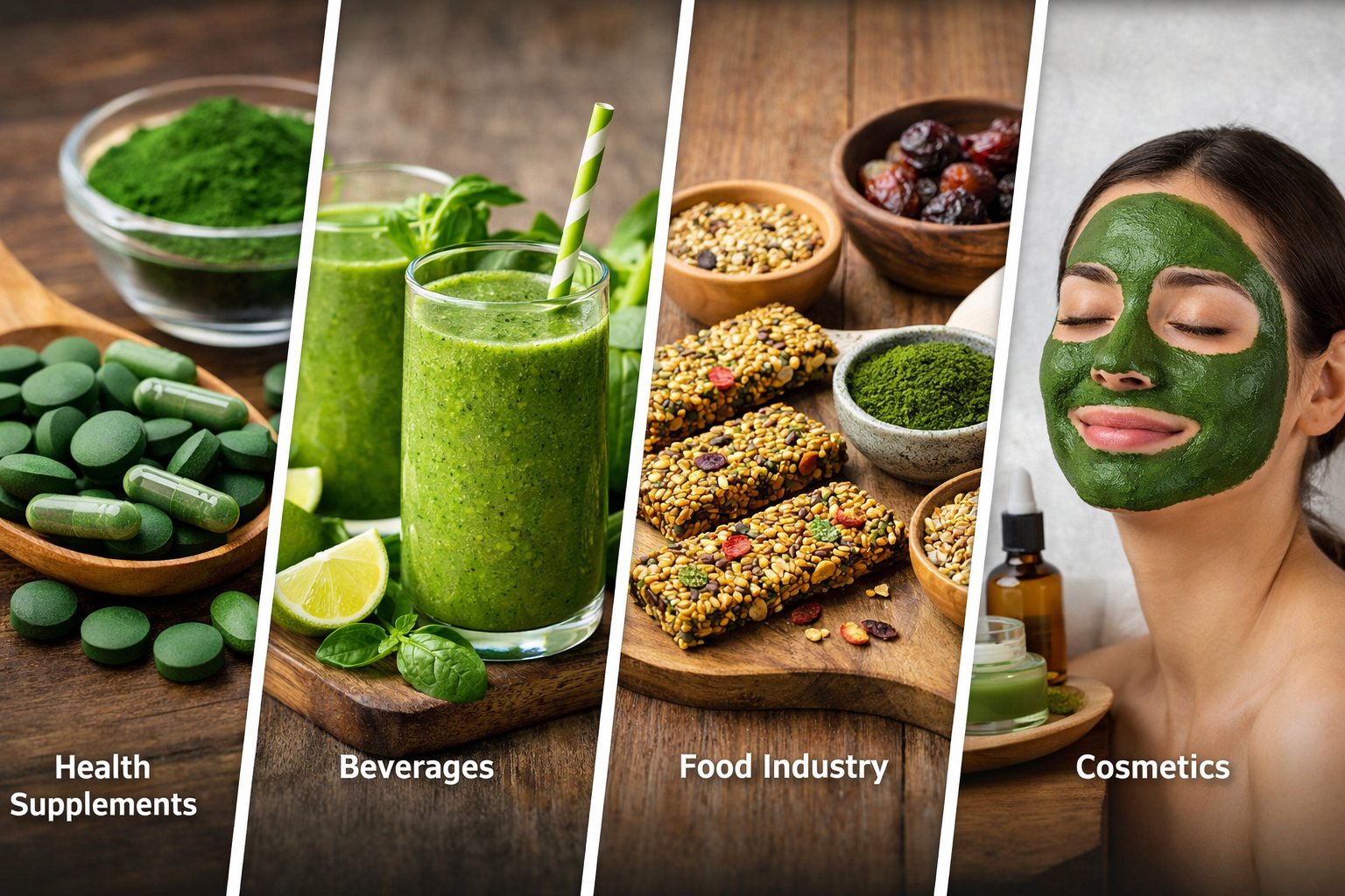 Chlorella Powder Applications