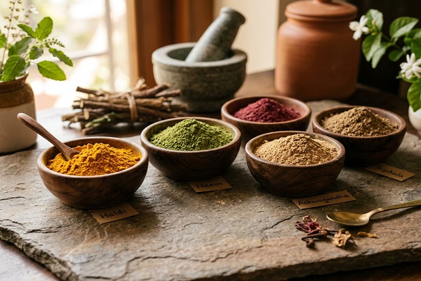 Export quality Ayurvedic herbs powders supplier India